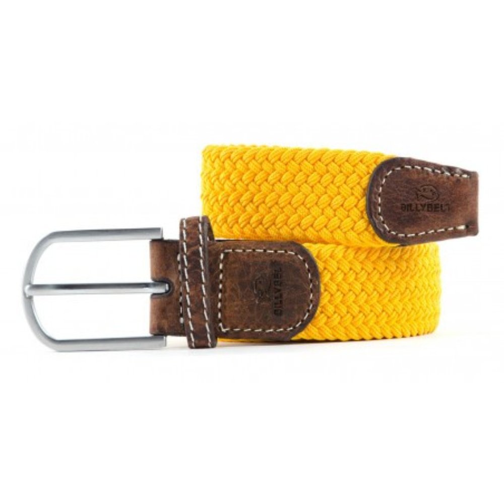 Saffron Yellow - Elastic Woven Belt